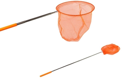 Picture of LeanToys Siatka Na Motyle Owady Skadana Teleskopowa 85 cm Pomaraczowa