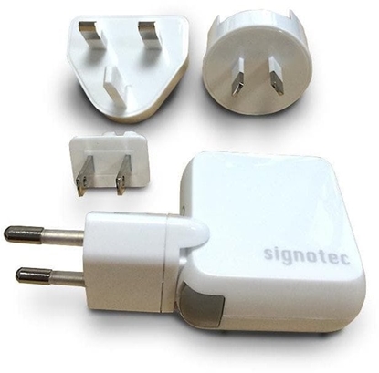 Attēls no Signotec ST-SPARE-DEL-019 adowarka do urzdze przenonych Tablet Biay Prd przemienny Wewntrzna