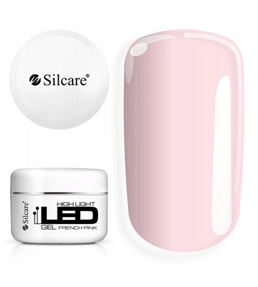 Attēls no SILCARE_High Light LED Clear el budujcy French Pink 100g