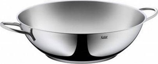 Picture of Silit Wok Pan 32cm stainless steel 21 3730 0472 Silit3730 Silit 3730 (21.3730.0472)