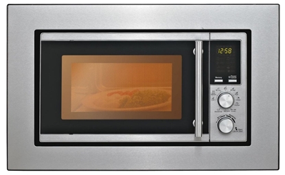 Attēls no Silva Schneider EBM-G 880E, Built-in, Grill microwave, 17 L, 700 W, Rotary, Black, Stainless steel