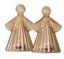 Attēls no Sirius Home Alberte Angel, Light decoration figure, Brown, Battery, CR2032, 105 mm, 65 mm