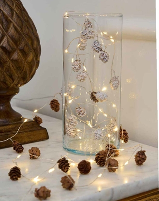 Изображение Sirius Molly Cone, 20LED, Gold+25cm