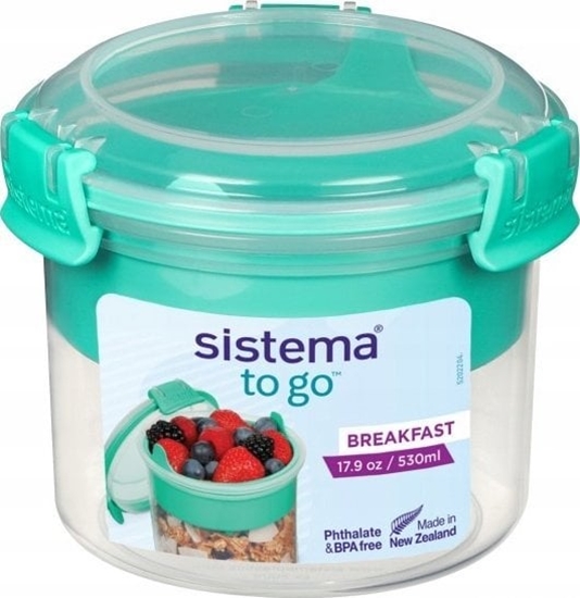 Picture of Sistema sistema Frühstücksbehälter Breakfast TO GO 530 ml mint