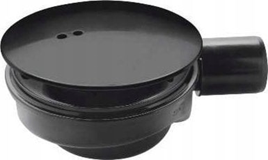 Picture of Syfon Kerra 19232 SYFON BRODZIK.CZARNY SPEED2 FI 90, WYS. 50MM, ODPYW FI40 42L/MIN, CZYSZCZ. Z GÓRY, // S.BRODZ.A.19232