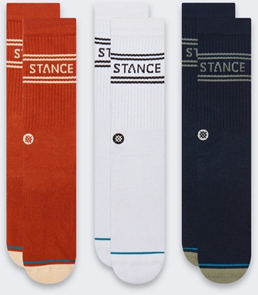 Picture of Skarpety Stance Basic Crew 3 pary Indigo