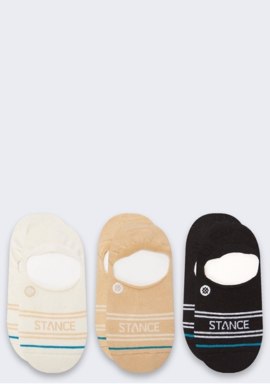 Picture of Skarpety Stance Basic No Show 3 pary Cream