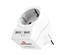 Picture of Skross In-line socket + USB White