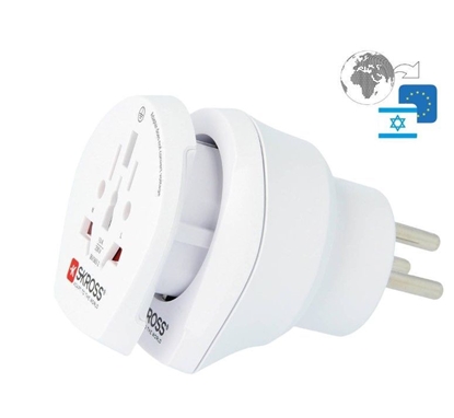 Picture of Skross Travel adapter CO W to ISR White