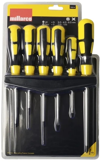 Picture of Skruetrækkersæt - 6 dele