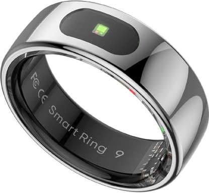 Attēls no Smart RING PRO srebrny, zmierz stres, bicie serca, monitor. snu, roz .12, Powerton