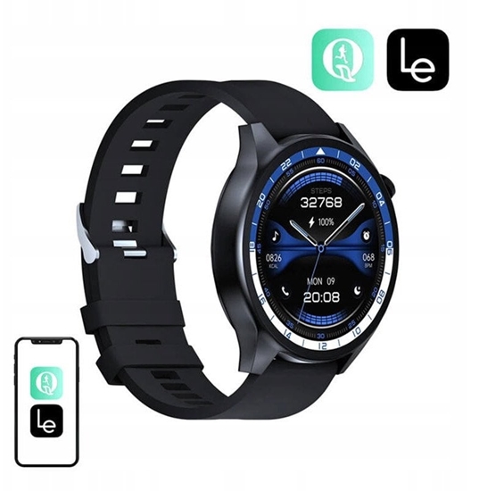 Picture of Smartwatch BlitzWolf BW-AR1 1.43" AMOLED BT 3.0 / 5.3 (czarny)