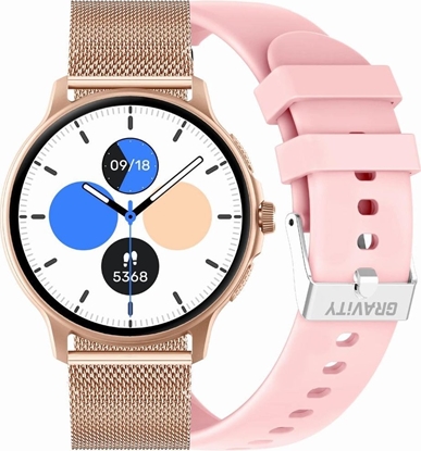 Picture of Smartwatch Gravity GT12-3 Róowe zoto  (GT12-3)
