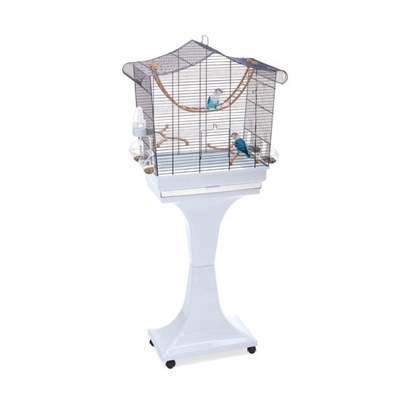 Picture of Sofia, klatka, dla ptakw, jasnoniebieska, 62,5x33x61/132 cm, na kkach