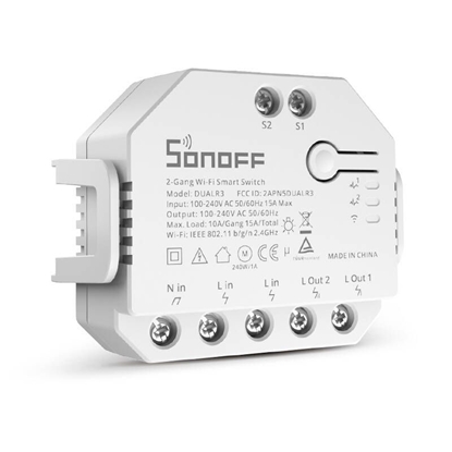Picture of Sonoff DIN Rail mounting bracket Sonoff DR