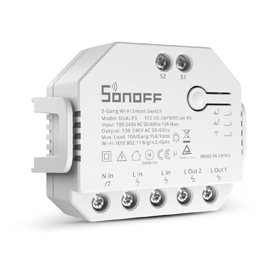 Picture of Sonoff DIN Rail mounting bracket Sonoff DR