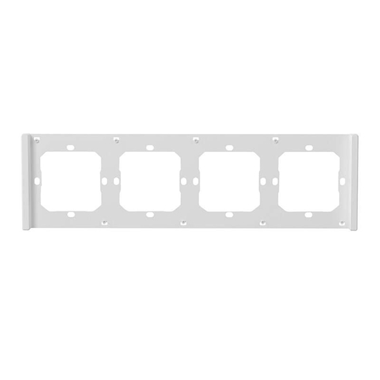 Picture of Sonoff Frame for switch M5 80 quadruple 4-fold SONOFF M5-4C-80-FW (white)