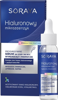 Picture of Soraya SORAYA Hialuronowy mikrozastrzyk Progresywne serum wypeniajce zmarszczki 30 ml