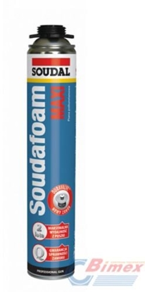 Picture of Soudal Pistoletowa piana montaowo-uszczelniajca SOUDAL 850 MAXI- PIA 870 SOU