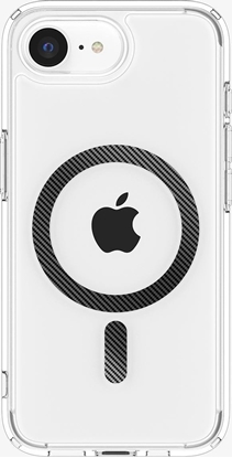 Attēls no SPIGEN futera ULTRA HYBRID MAG kompatybilny z MagSafe do IPHONE SE 4 2025 carbon fiber