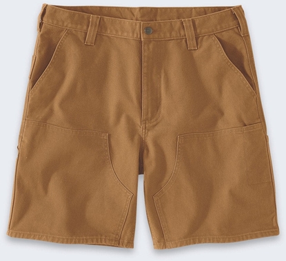 Attēls no Spodenki Carhartt Duck Double Front Brown