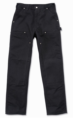 Attēls no Spodnie Carhartt Firm Duck Double Front Work Black