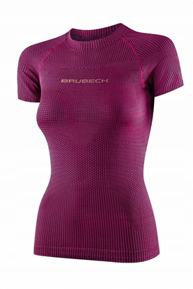 Attēls no SS1373W Koszulka damska 3D PRO z krótkim rkawem fuksjowy XL