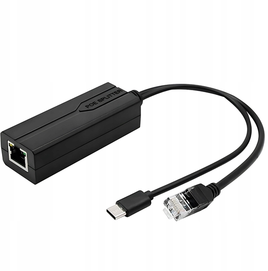 Изображение STABILIZATOR NAPICIA 48V/5V POE-802.3AF/AT-1G-USB-C DELTA NETWORK