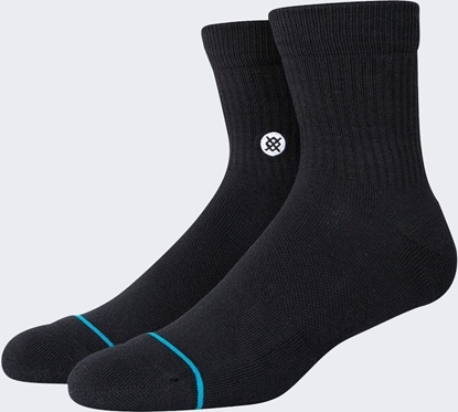 Attēls no Stance Skarpety Stance Icon Quarter 1 para Black