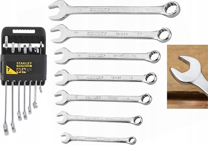 Picture of Kombinētu uzgriežņu atslēgu komplekts Stanley FMMT82844-0; 8-19 mm; 7 gab.