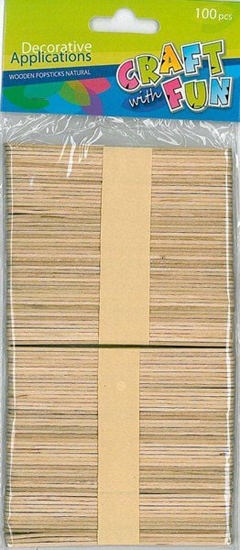 Picture of Starpak Kreatywne patyki drewniane