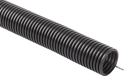 Изображение STASISKI Rura instalacyjna gitka karbowana, peszel PVC, UV, 320N z pilotem 20/16 25m