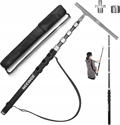 Picture of Statyw Uchwyt Stojak Wysignik na Mikrofon do Mikrofonu 300cm 1/4 3/8 5/8 / MS-300C