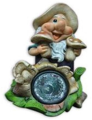 Picture of STATUE DWARF WITH MUSHROOMS