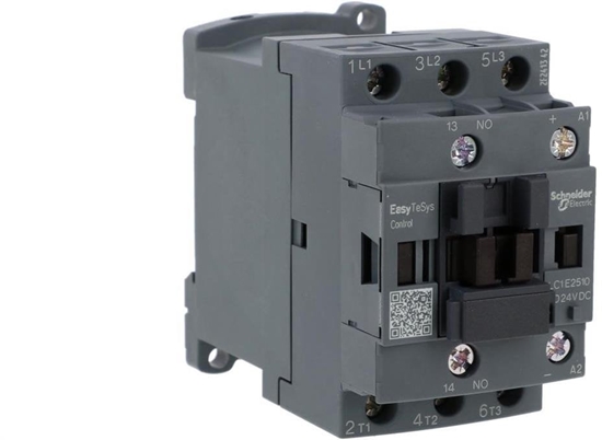 Picture of Stycznik mocy Easy TeSys Control AC-3, 25A, 3P (1NO), cewka 24V DC LC1E2510BD