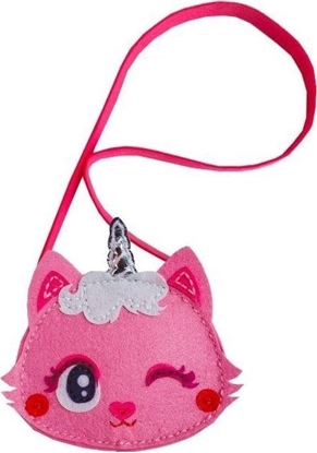 Attēls no Stnux Zestaw kreatywny Torebka maa kotek ró Filcowe Robótki