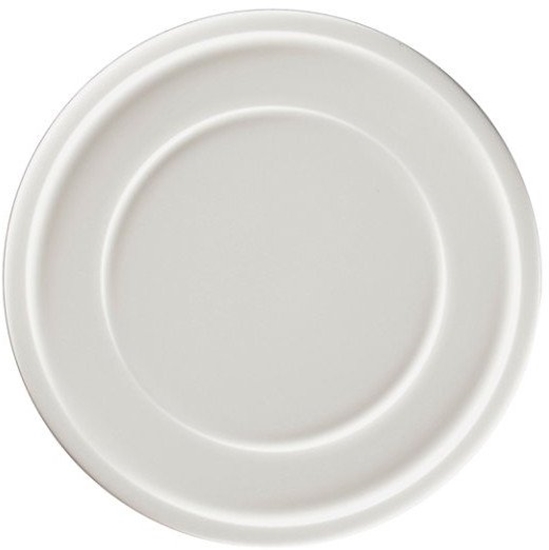 Изображение STONE Talerz paski 24 cm biay