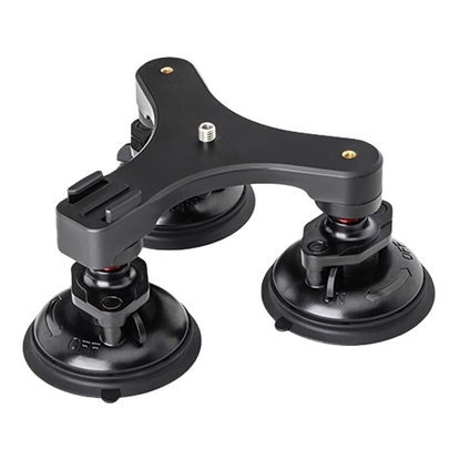 Attēls no Sunnylife Triple Suction Cup Car Mount Sunnylife for cameras, phones etc. (ZJ771)