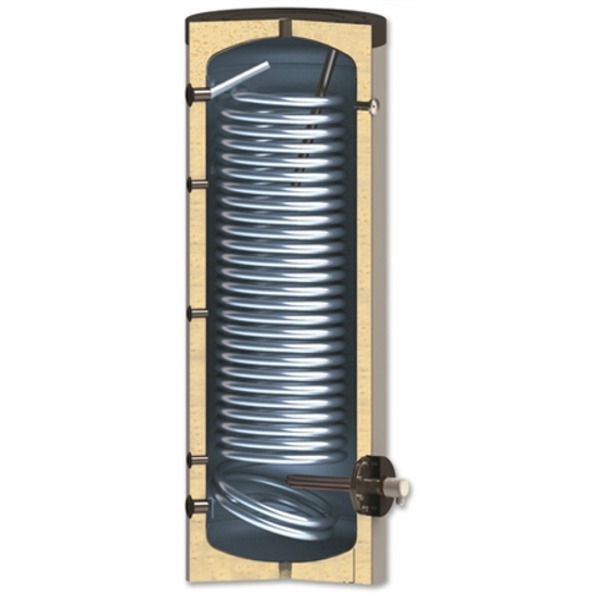 Picture of Sunsystem Enameled Water Heater 300L with Heat Exchanger 3.3 m