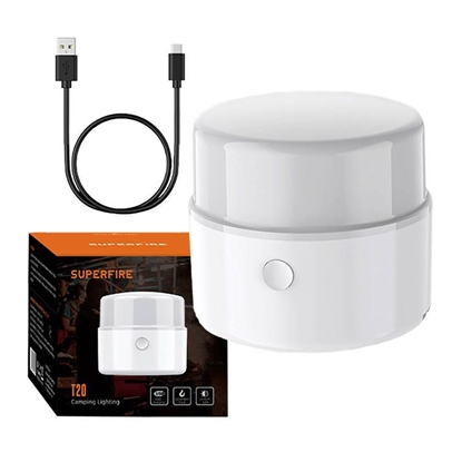 Изображение Supcase Camping lamp Superfire T20, 180lm, USB
