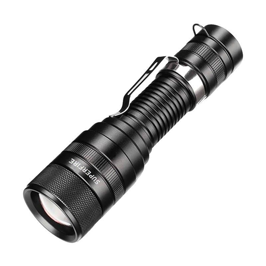 Изображение Supcase Flashlight Superfire F5, 1100lm, USB