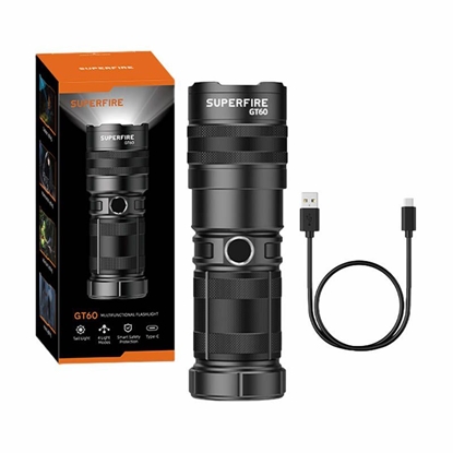 Изображение Supcase Flashlight Superfire GT60, 2600lm, USB-C