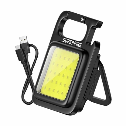 Изображение Supcase Flashlight Superfire MX16, 600lm, 500mAh, USB-C