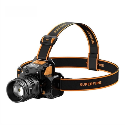 Изображение Supcase Headlight Superfire HL58, 350lm, USB