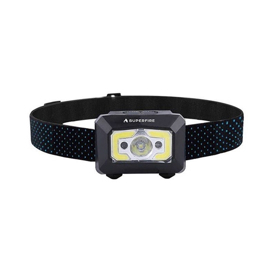 Изображение Supcase Headlight with non-contact switch Superfire X30, 340lm, USB