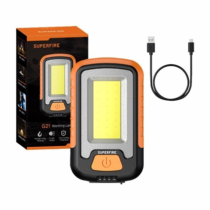 Изображение Supcase Workshop Flashlight Superfire G21, 650lm, USB