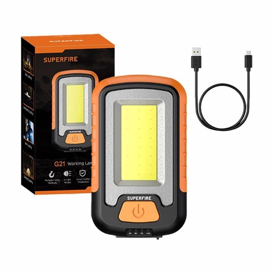 Изображение Supcase Workshop Flashlight Superfire G21, 650lm, USB
