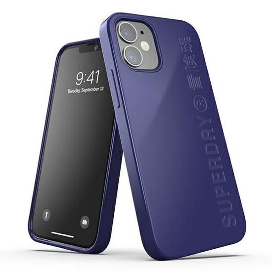 Изображение SuperDry Snap iPhone 12 mini Compostable granatowy