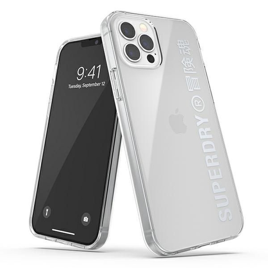 Picture of SuperDry Snap iPhone 12|12 Pro Clear Cas e srebrny