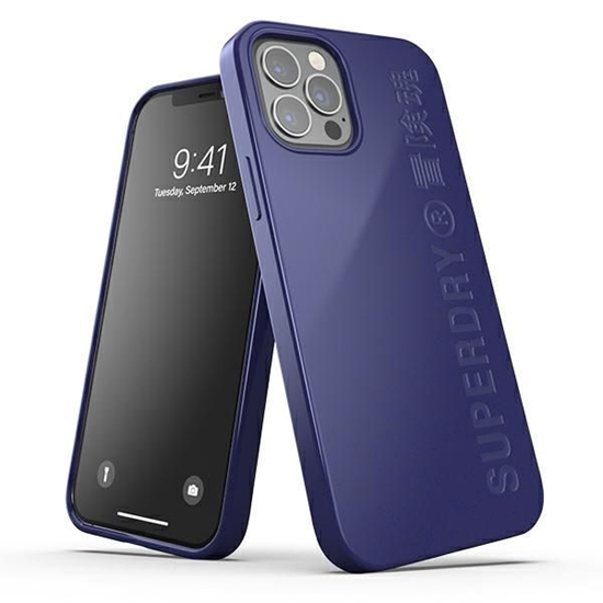 Picture of SuperDry Snap iPhone 12|12 Pro Compostab le granat